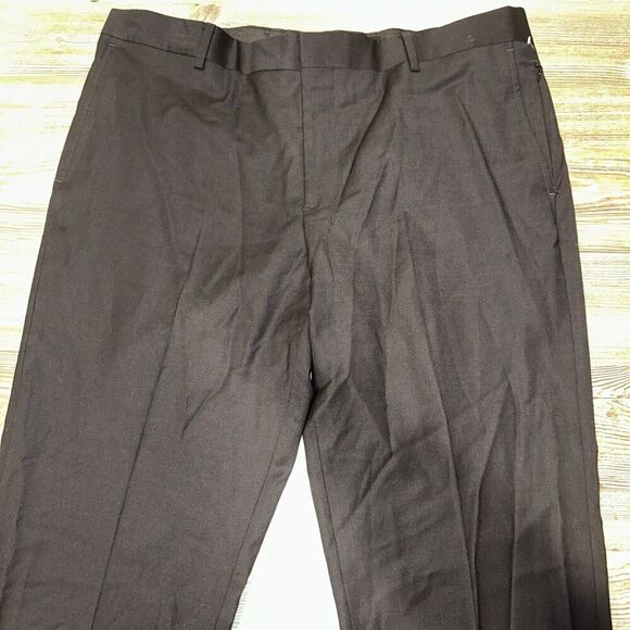 Nordstrom Men's Tech Smart Trim Fit Dress Pants. Black Size 38.NWOT. 16 - Picture 1 of 12